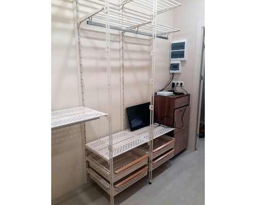 Полка перфорированная металлическая 600х450